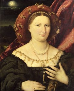 ルシーナブレンバーティの肖像、1523年頃